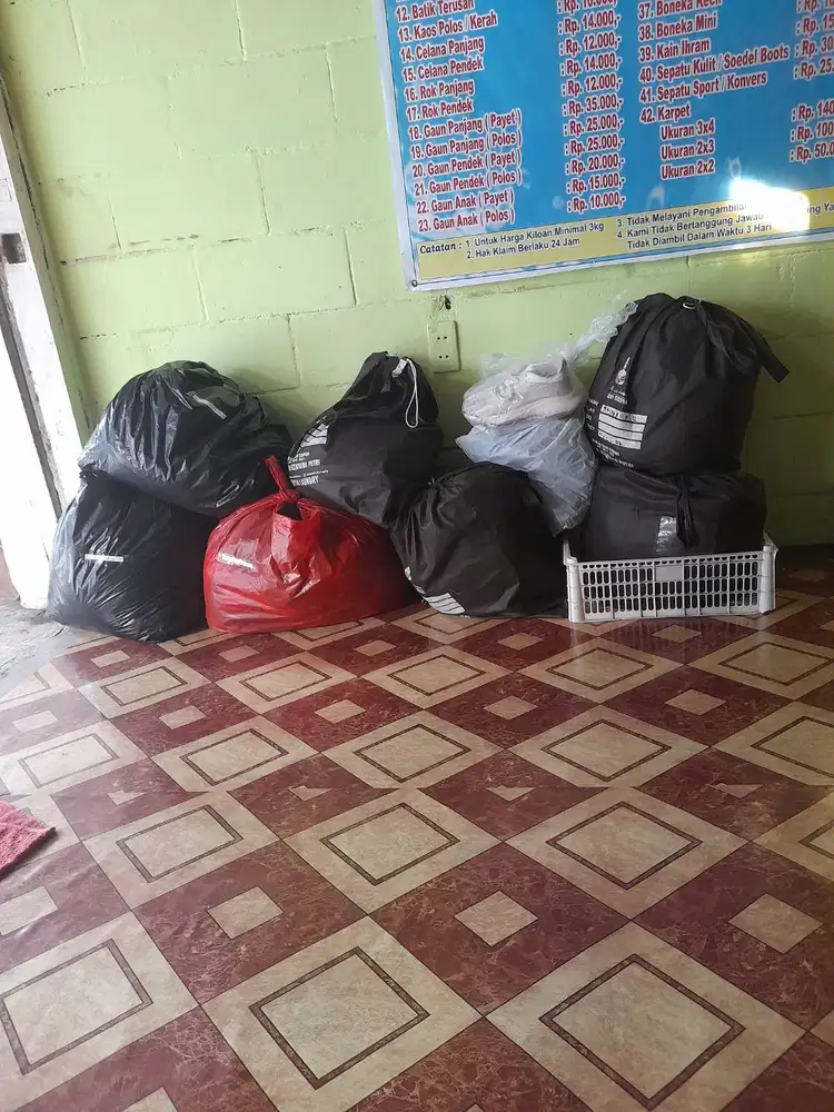 Lowongan pegawai laundry