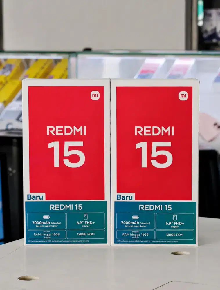 Redmi 15 8/128GB (new) *Bisa cod/diantar #Fastrespon WA