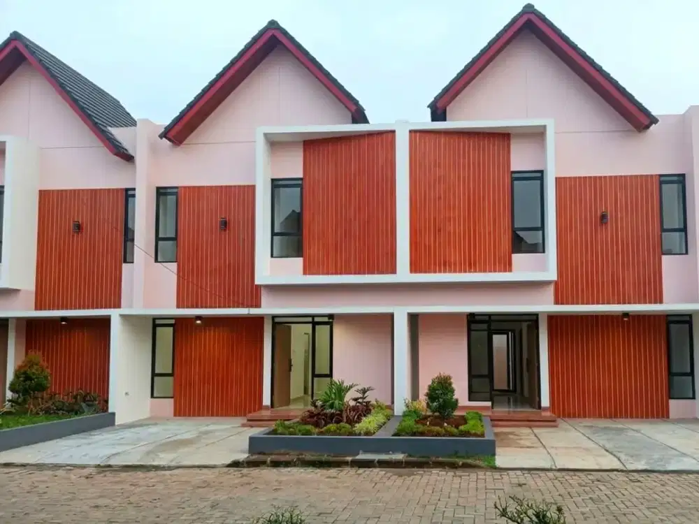 Rumah Murah Model kekinian, di Cibubur, Timur Jakarta, dekat akses Jalan Tol