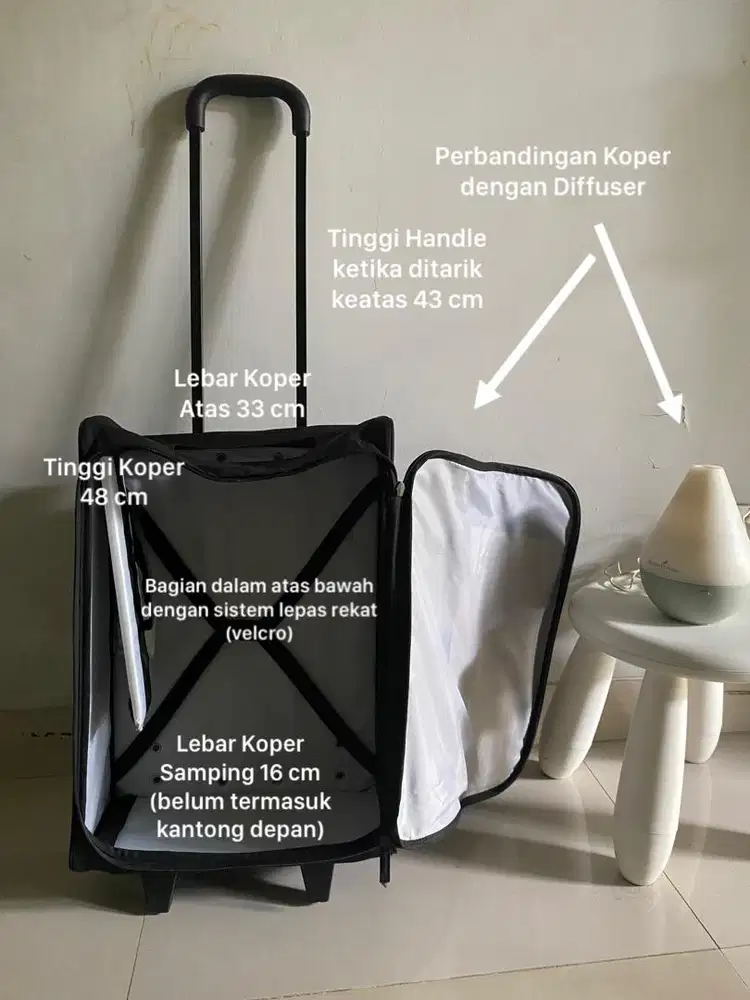 2 Koper (Medium + Cabin)