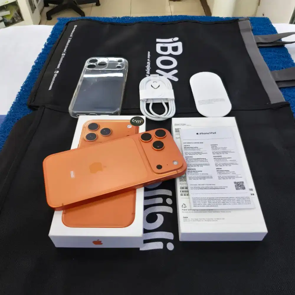 Iphone 17 Pro Max 256gb 99% like new BH 100% CC 138 resmi iBox