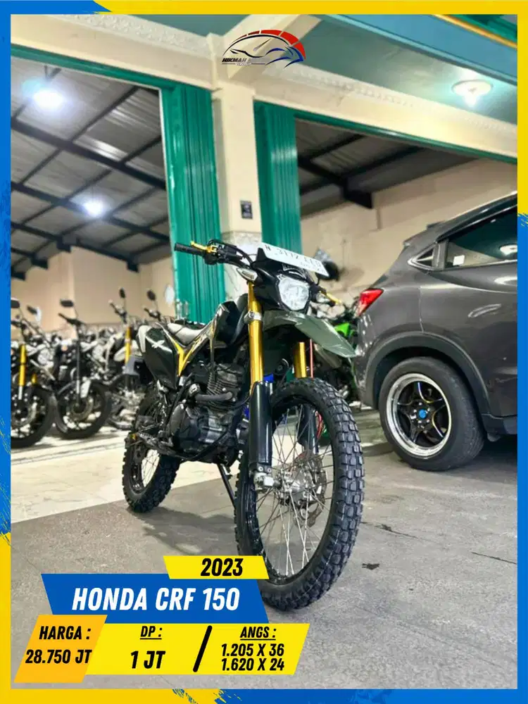 HONDA CRF 150 2023 MONGGO GERCEP LURR HIKMAH MOTOR KEPUH MALANG