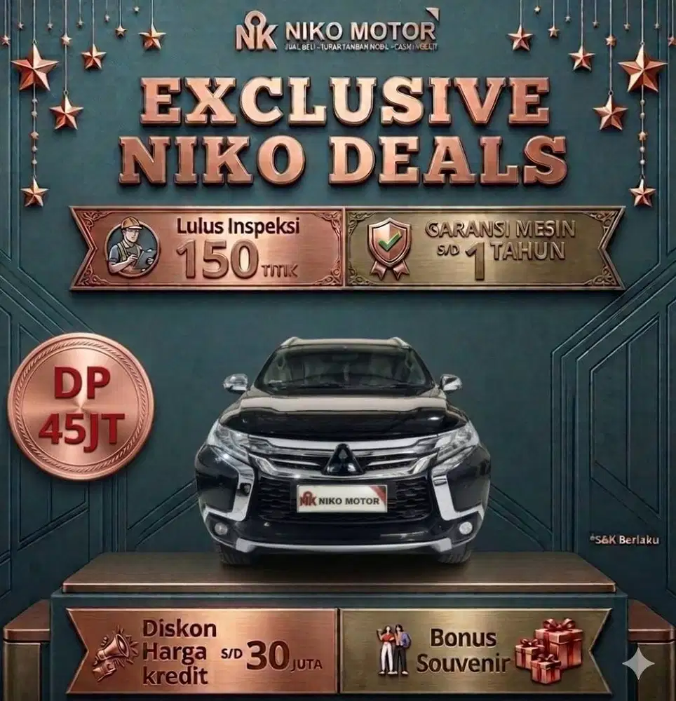 ANTIK KM80RB++ PAJERO DAKAR ULTIMATE 2017 AT :2016|2018