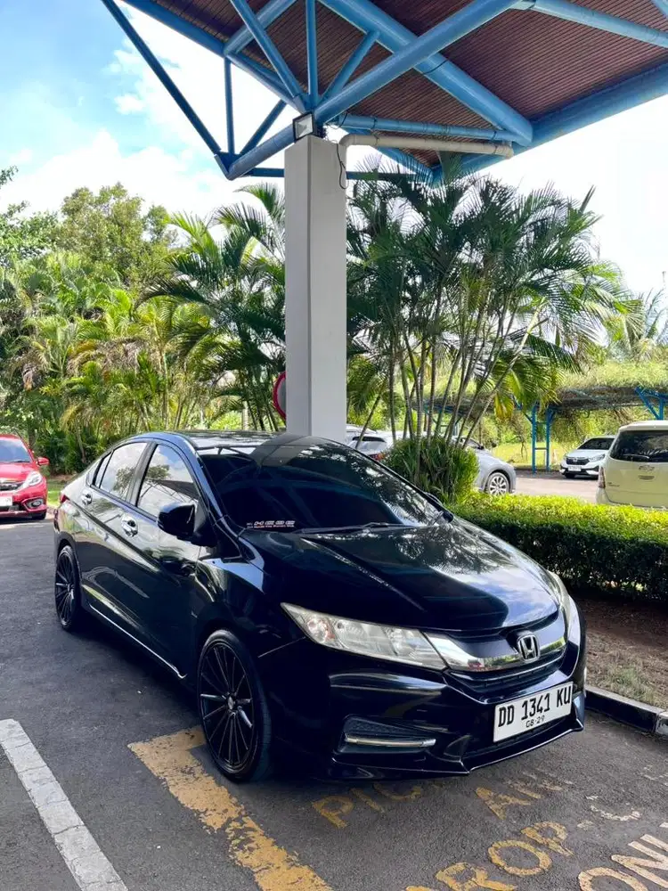 HONDA CITY E AT 2014 BLACK ELEGAN