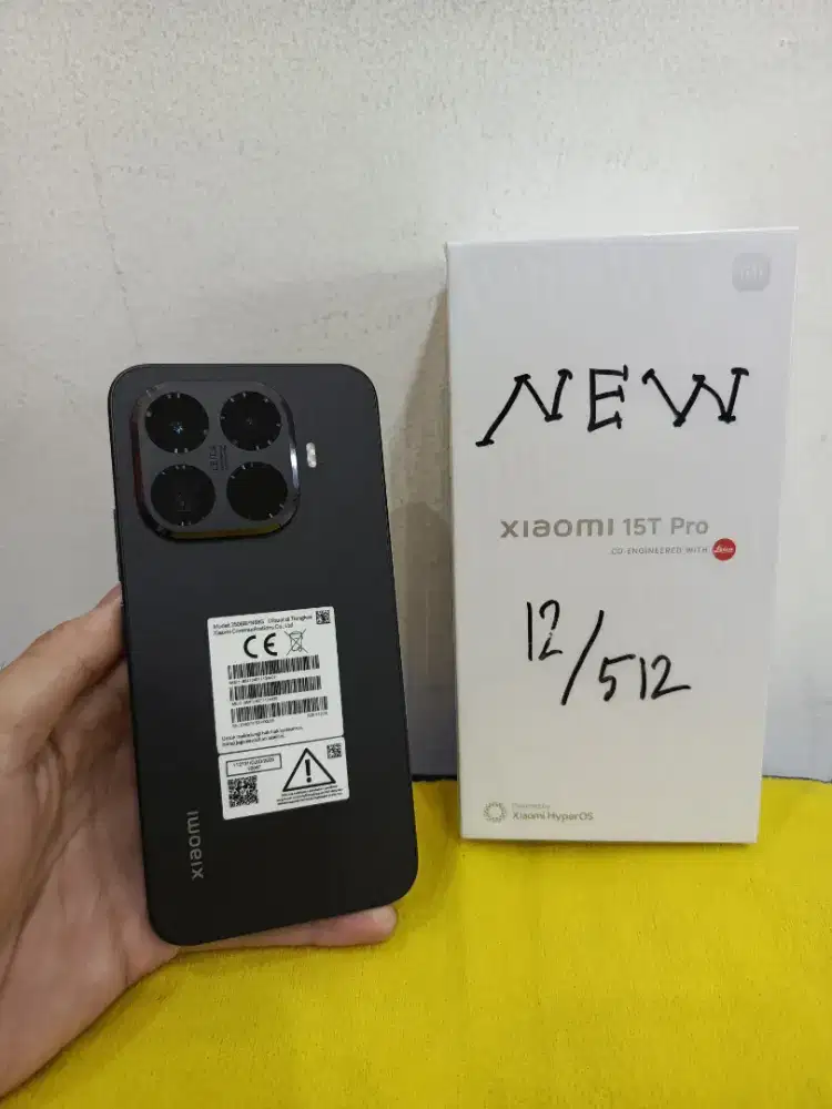 Xiaomi 15T Pro 5G 12/512 Garansi Panjang, Mulus Seperti Baru, Nominus