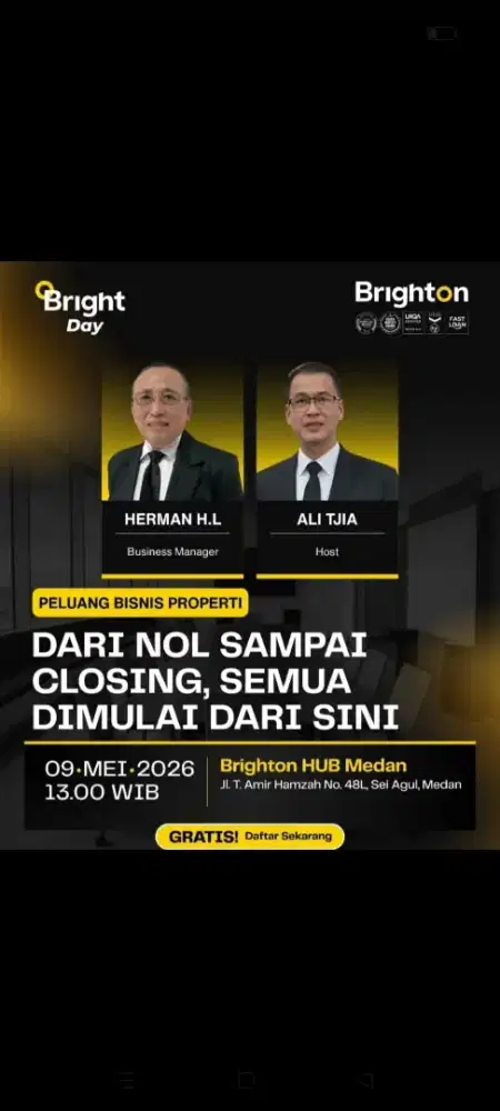 Peluang bisnis properti ( Agen properti)