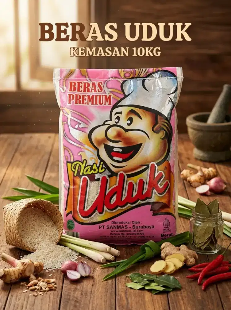 BERAS NASI UDUK 10KG