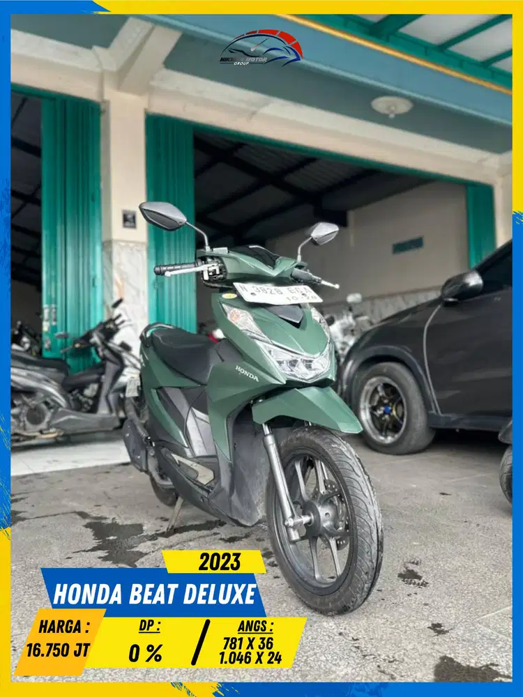 HONDA BEAT DELUXE 2023 MESIN AMAN POLL MASZEHH HIKMAH MOTOR KEPUH