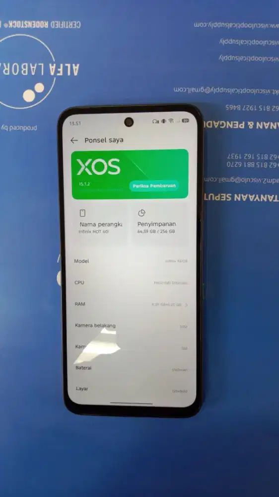 Infinix hot60i 8/256