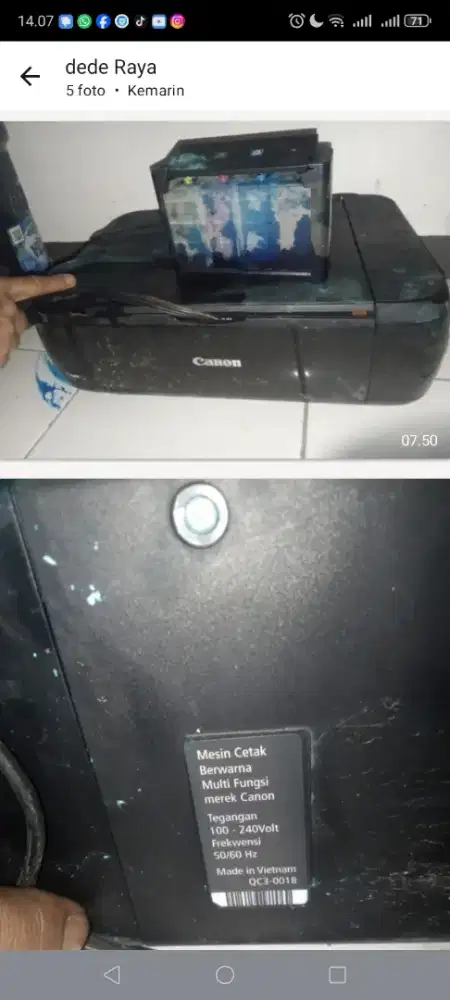 Jual mesin cetak berwarna