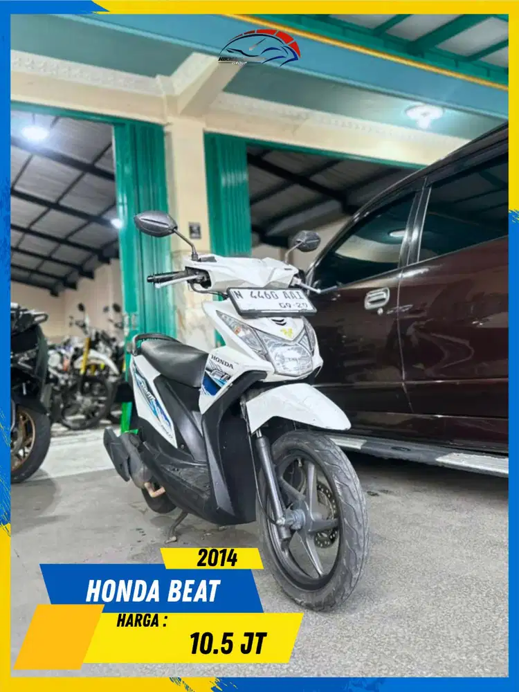 HONDA BEAT 2014 BEKAS RASA BARU BOSSKU HIKMAH MOTOR KEPUH MALANG