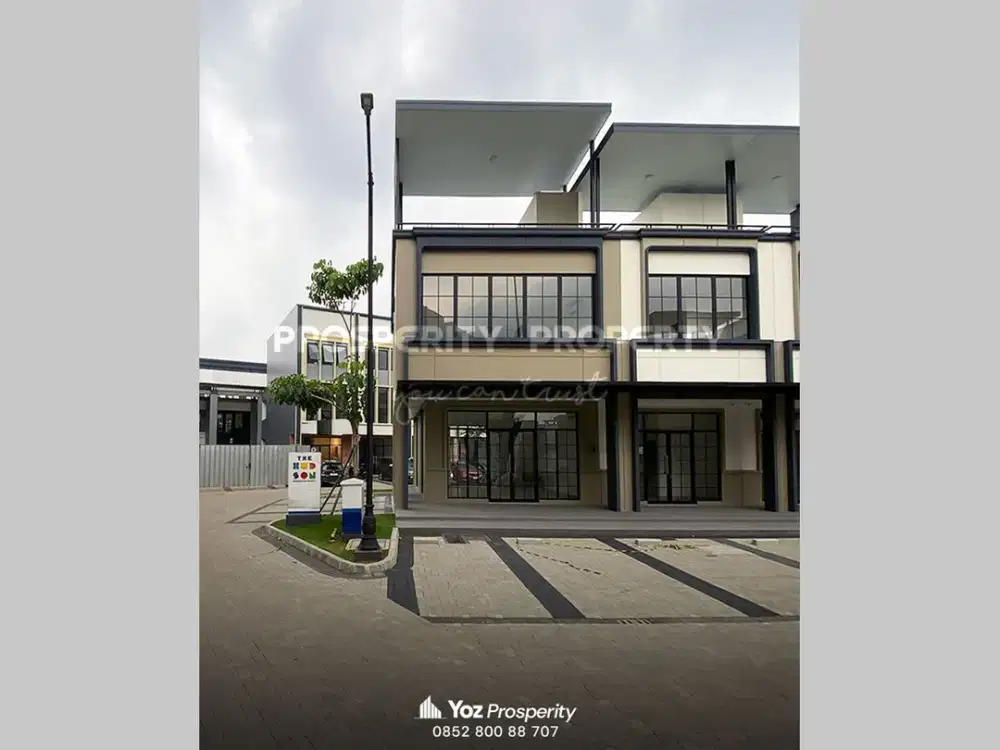 Ruko 3 Muka Brand New di The Hudson Posisi Hoek Gading Serpong