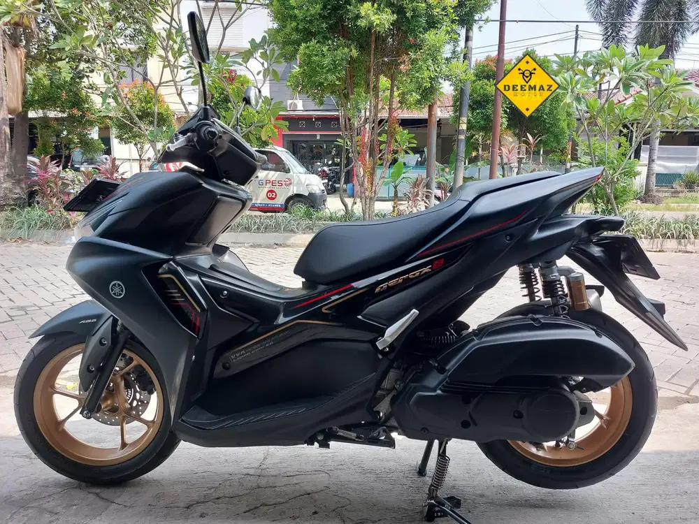 (DP 500 Rb)‼️ Aerox S ABS Keyless Connected Hitam 2024 Cash / Kredit