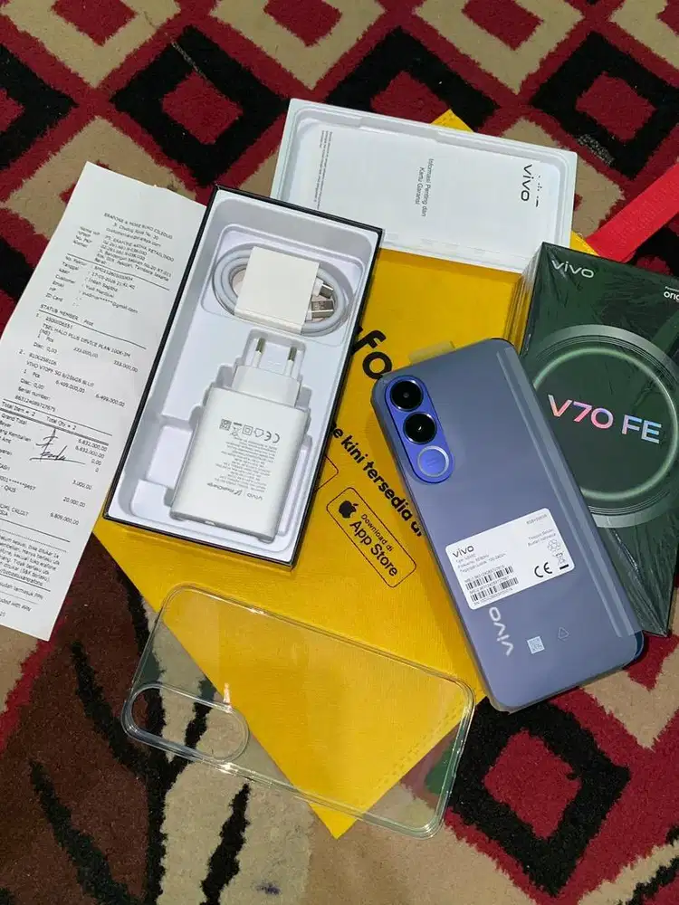 Vivo V70 fe 5G 8/256 buka segel