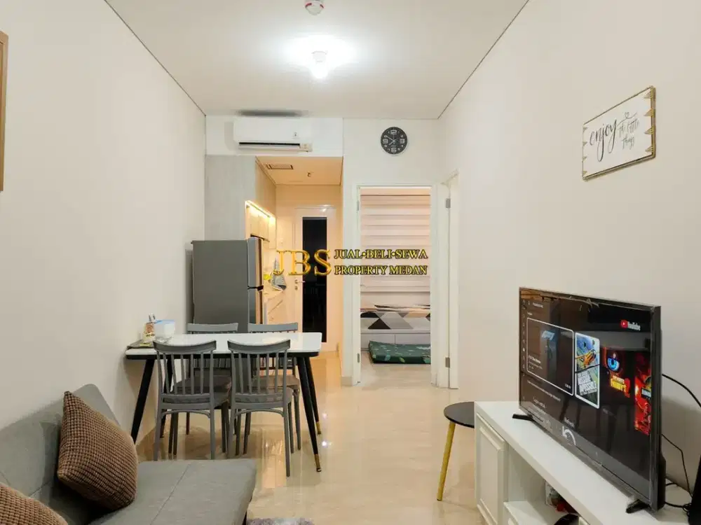 Disewakan Apartemen Uk. 56m2 di Podomoro City Deli Medan Tower Liberty