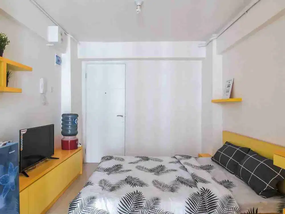 Termurah jual type studio furnished tower Heliconia kondisi baru apartemen bassura city