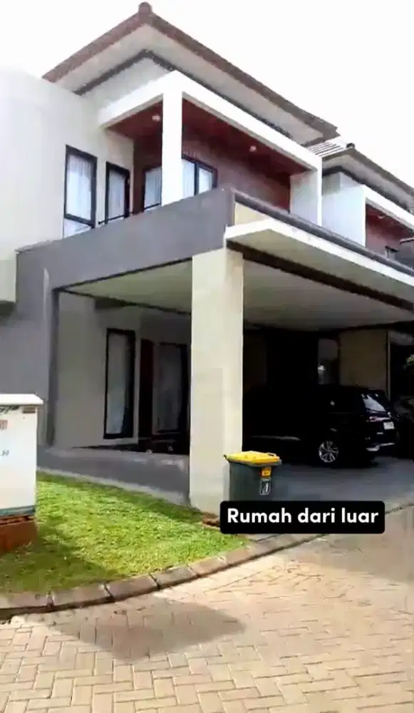 Kontrakan rumah plus kolam renang