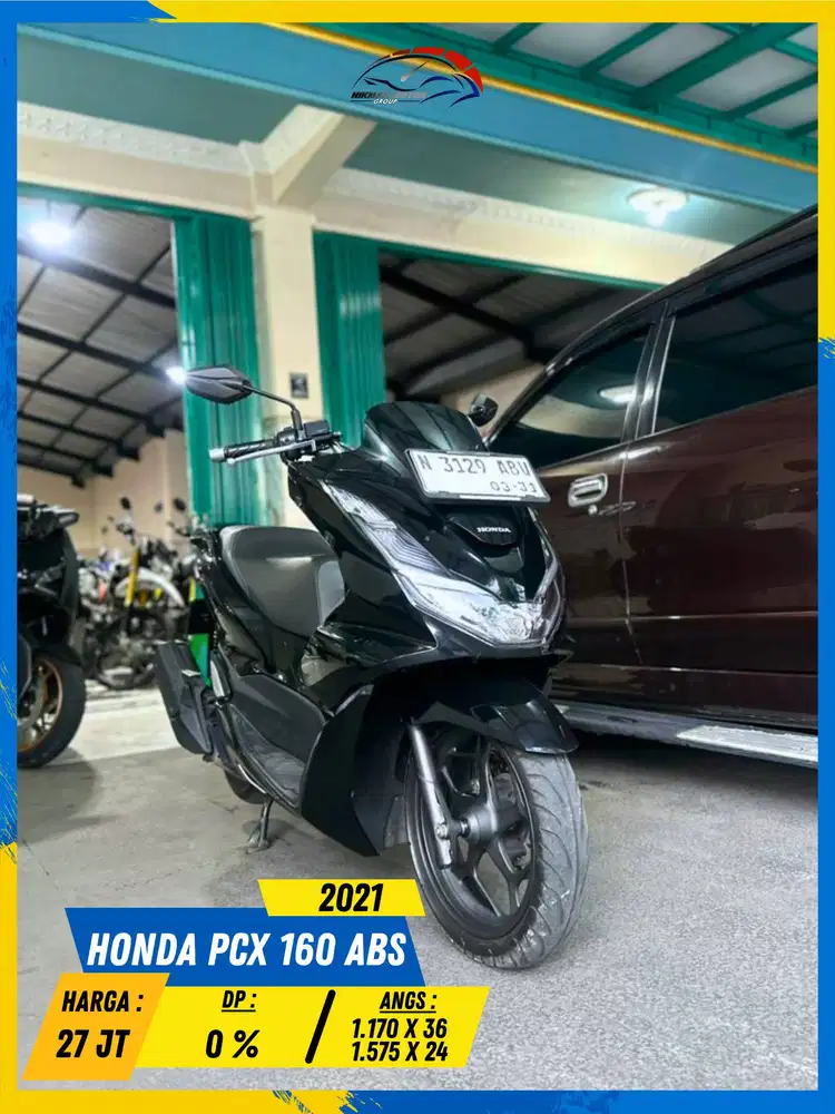 HONDA PCX 160 ABS 2021 MANTAP POLL MASZEHH HIKMAH MOTOR KEPUH