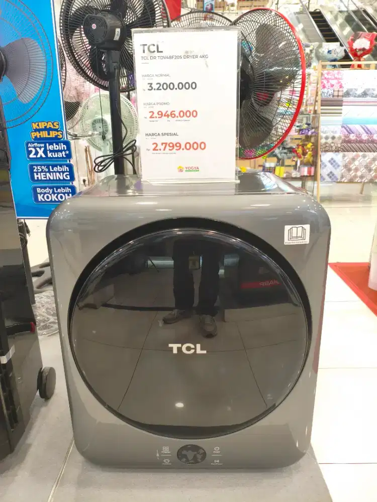Cash & Kredit TCL DR TDV 48F20S Dryer 4Kg