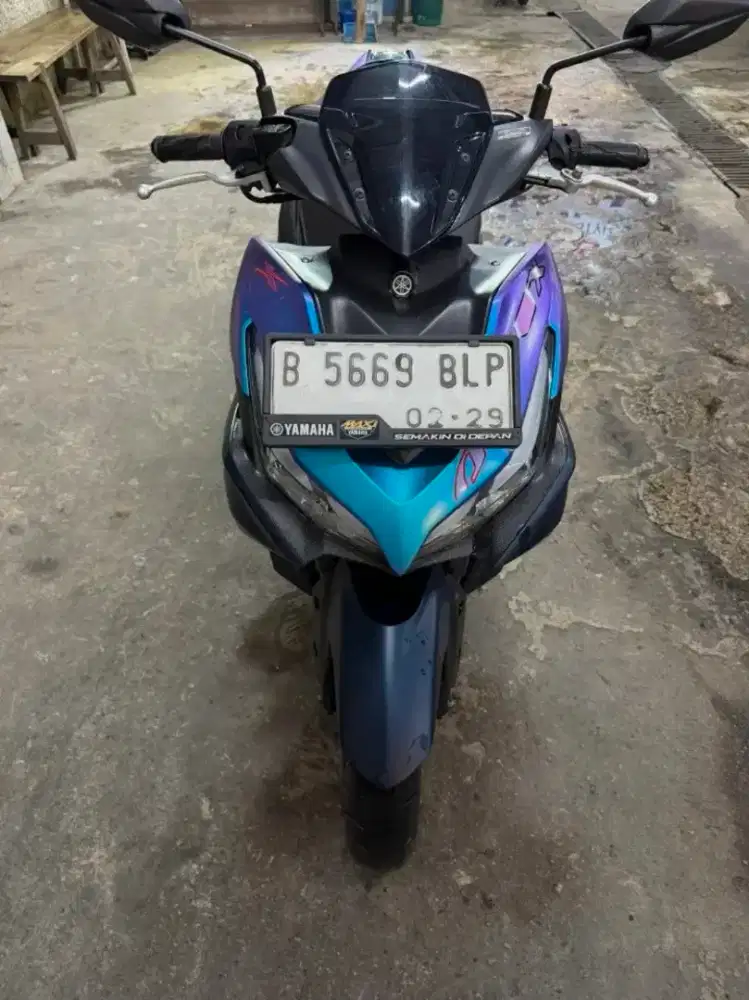 Aerox cyber city 155 th 2024 masi kunci, beli cash