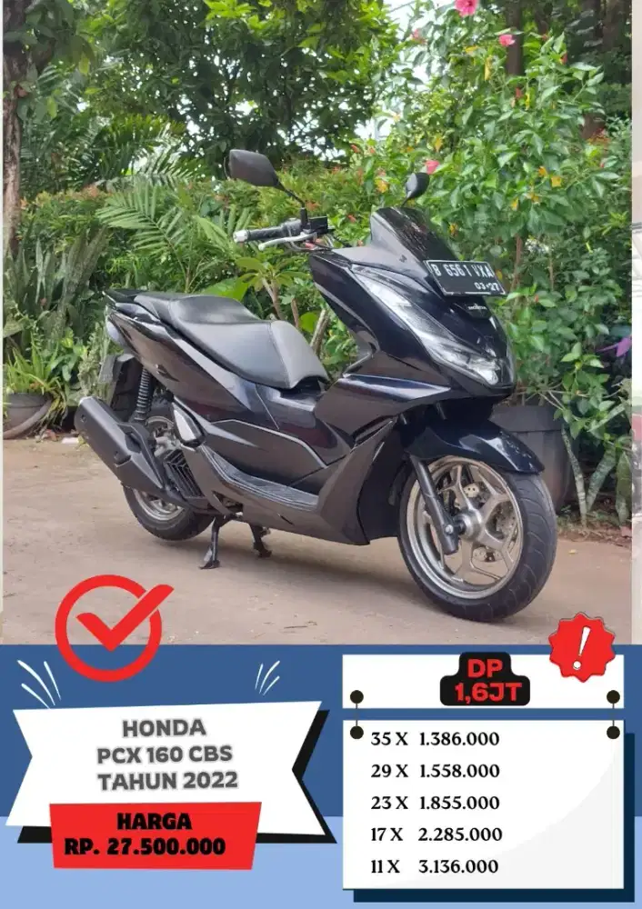 Honda PCX 160 CBS Tahun 2022