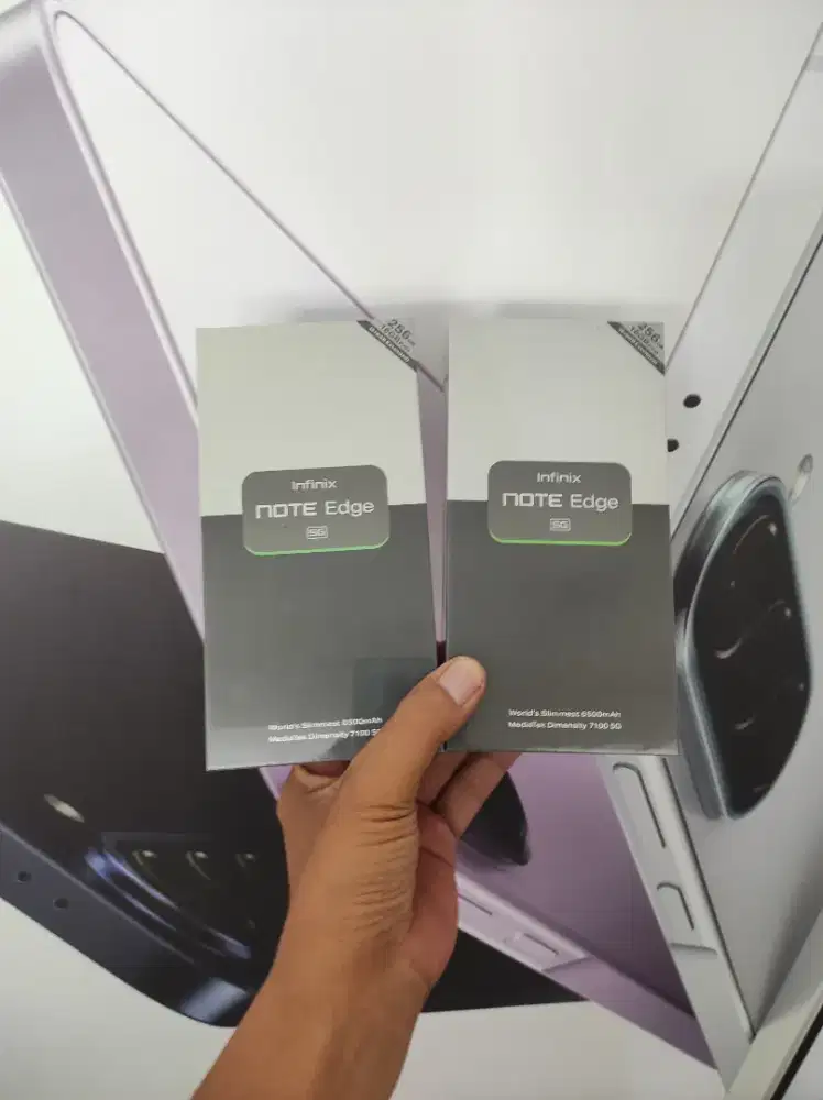 [ Fast respon WA ] Infinix Note Edge 5G 8+8/256 Garansi resmi 1thn