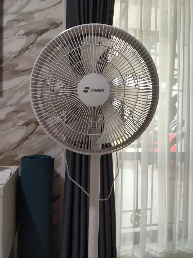 Kipas Angin Sanex Putih - 16watt bekas