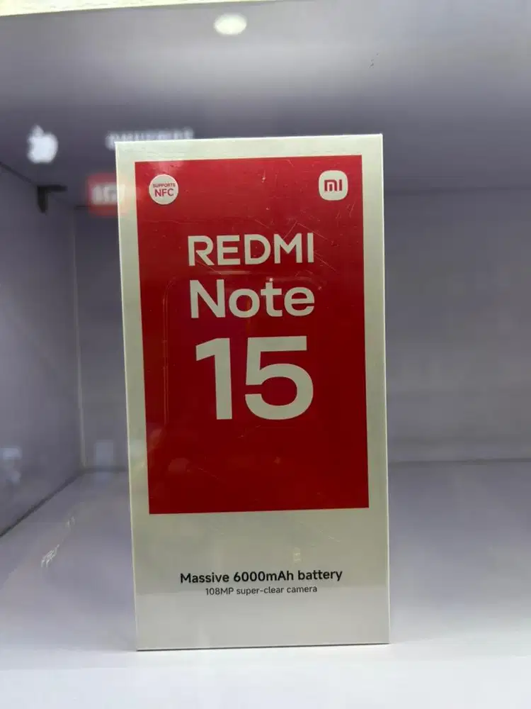 msi Redmi Note 15 Ram 8/128gb baru garansi resmi nasional