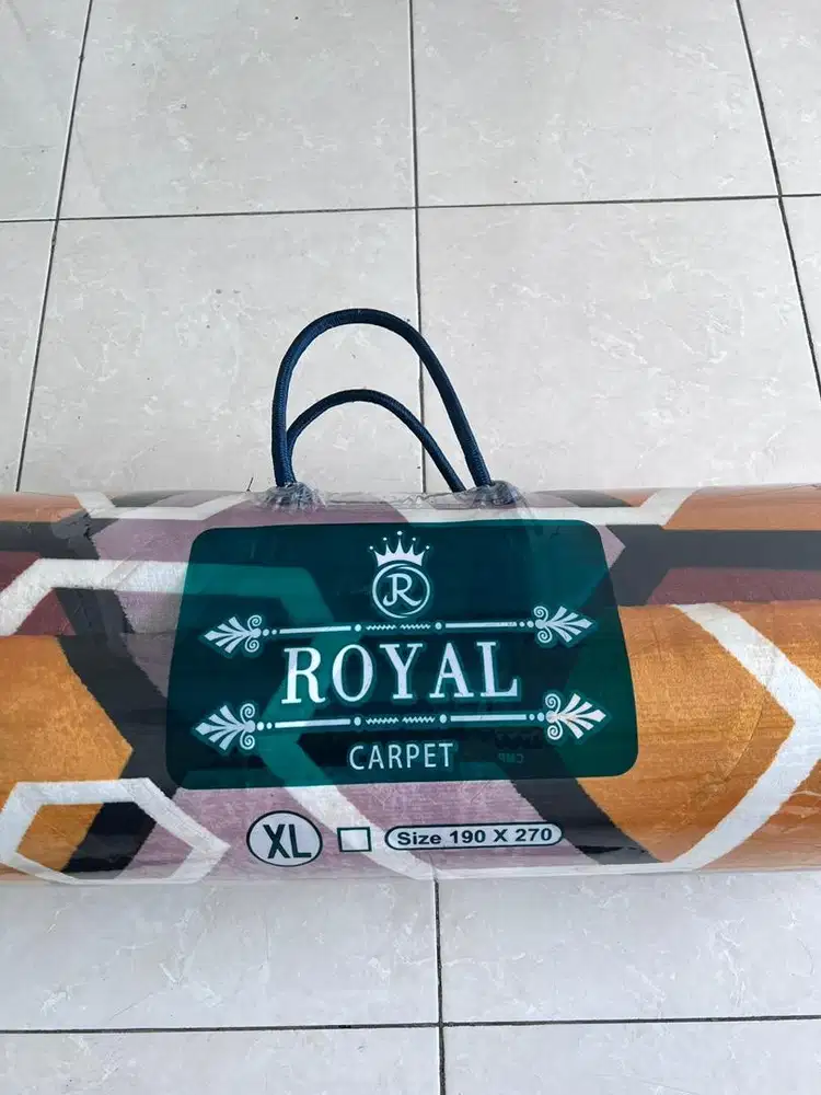 JUAL BARU KARPET ROYAL DIAMOND UKURAN XL 190x270 - KARPET BUSA LEMBUT