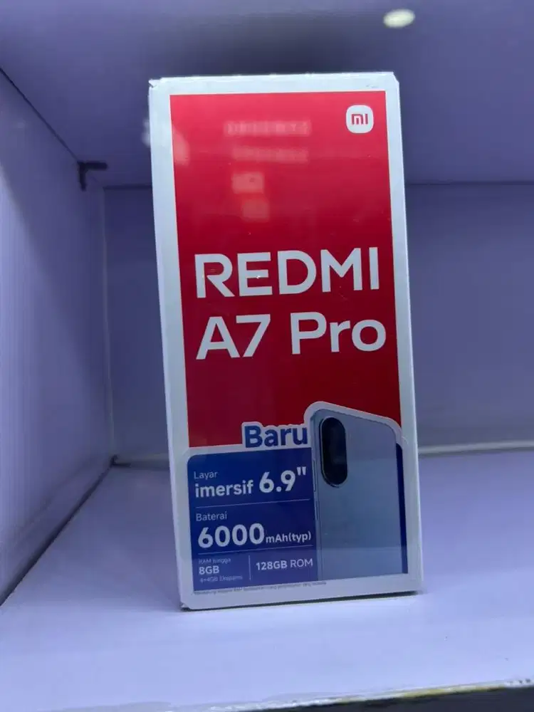 msi redmi A7 Pro Ram 4/128gb baru garansi resmi nasional