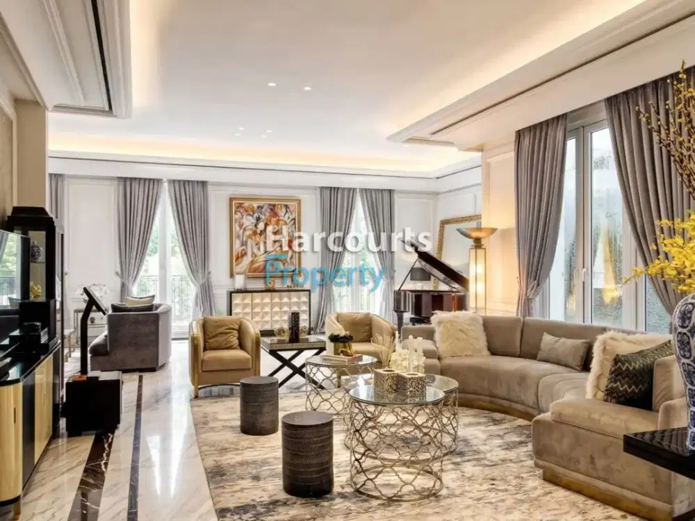 Dijual Rumah Mewah Fully Furnished Kawasan Elite Dekat Mega Kuningan