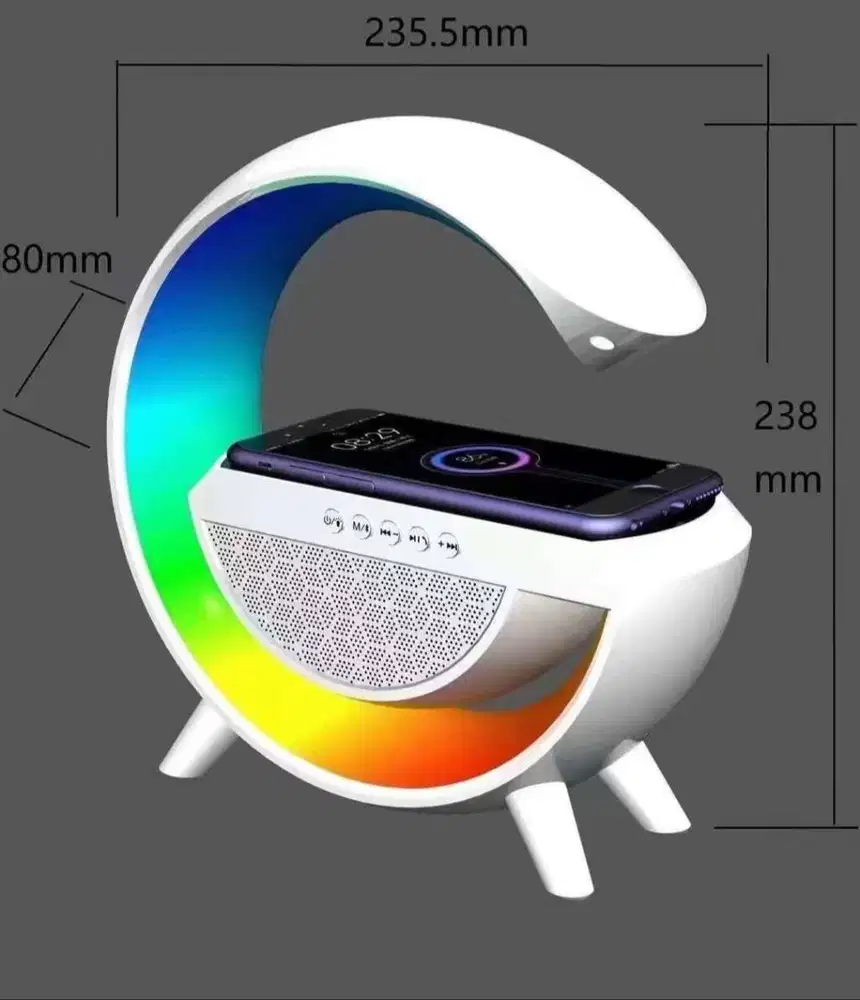 NEW- SPEAKER BLUETOOTH LED 7 BT2301