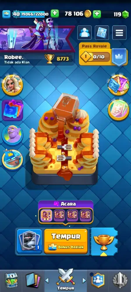 Akun Clash Royal