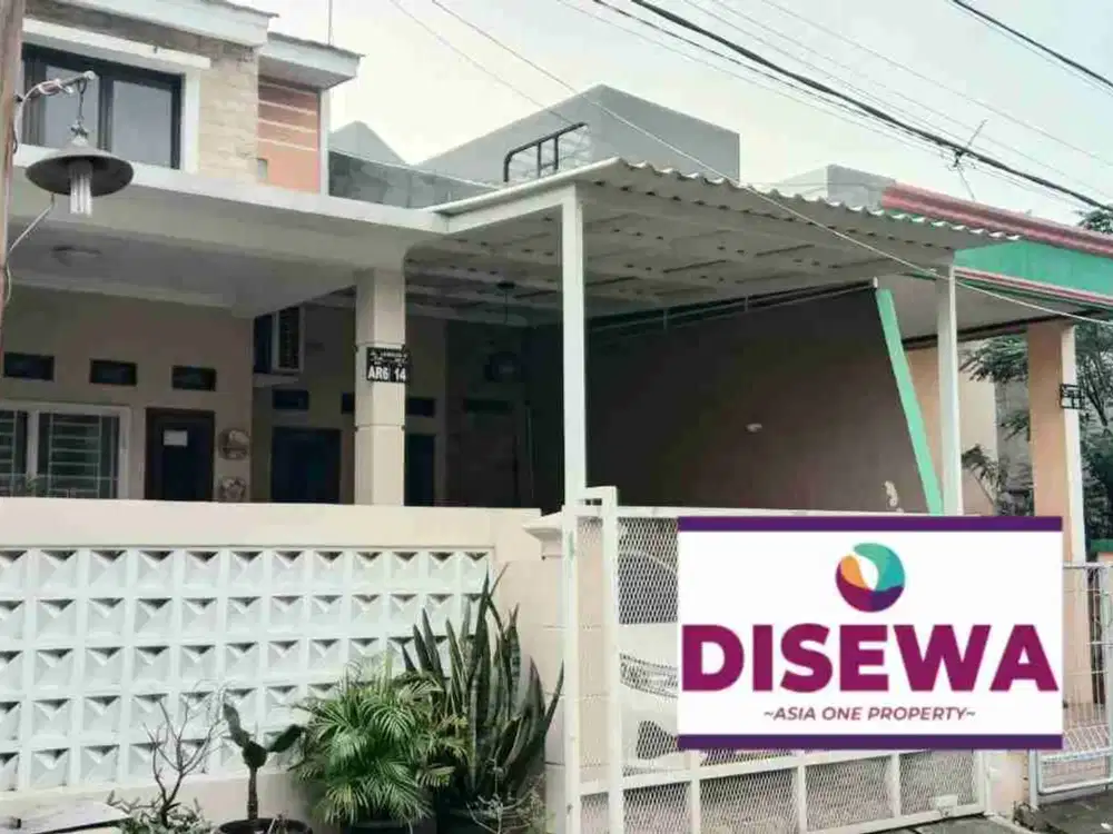 Disewakan rumah semi furnished di permata hijau permai bekasi