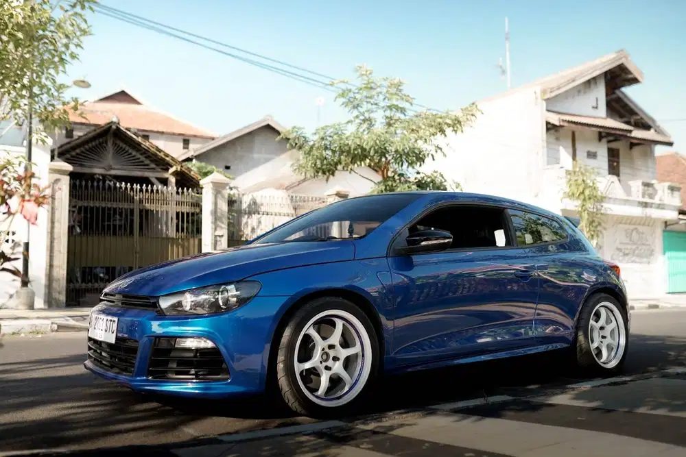 VW Scirocco-R Biru 2013 Biru Blue 2012 2014 Scirocco R