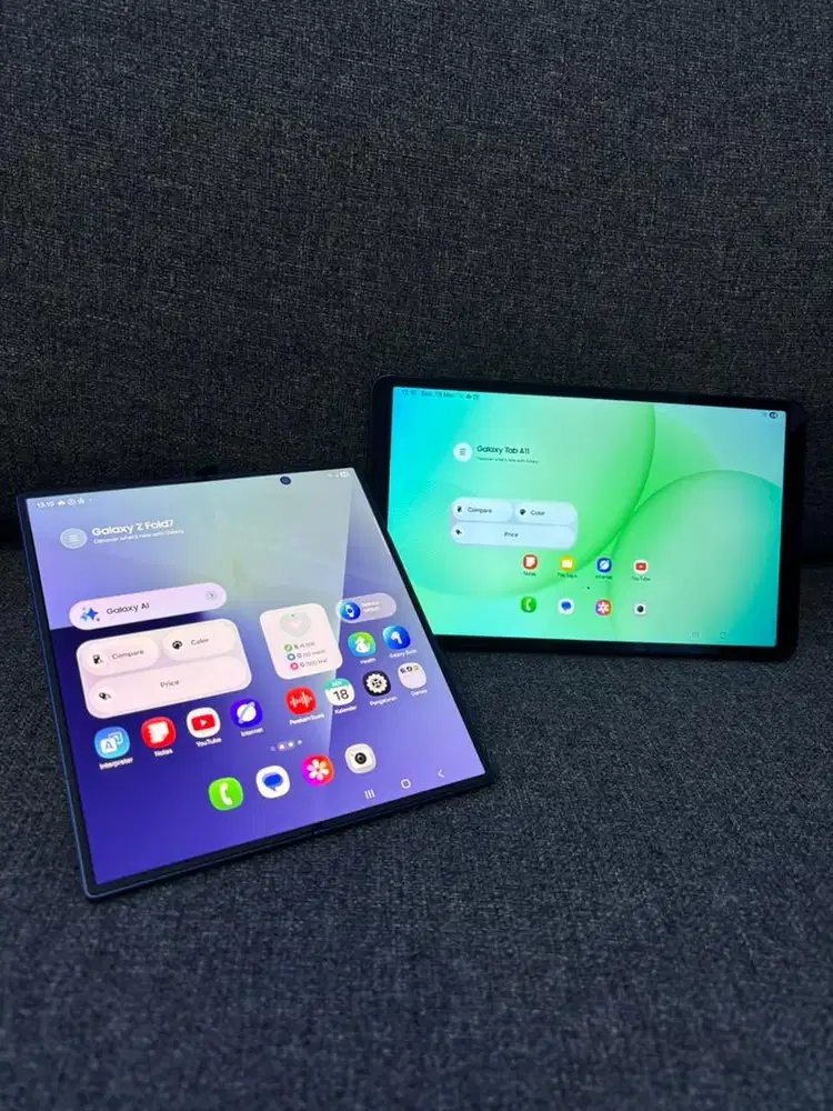 Samsung Z Fold7 free tab A11