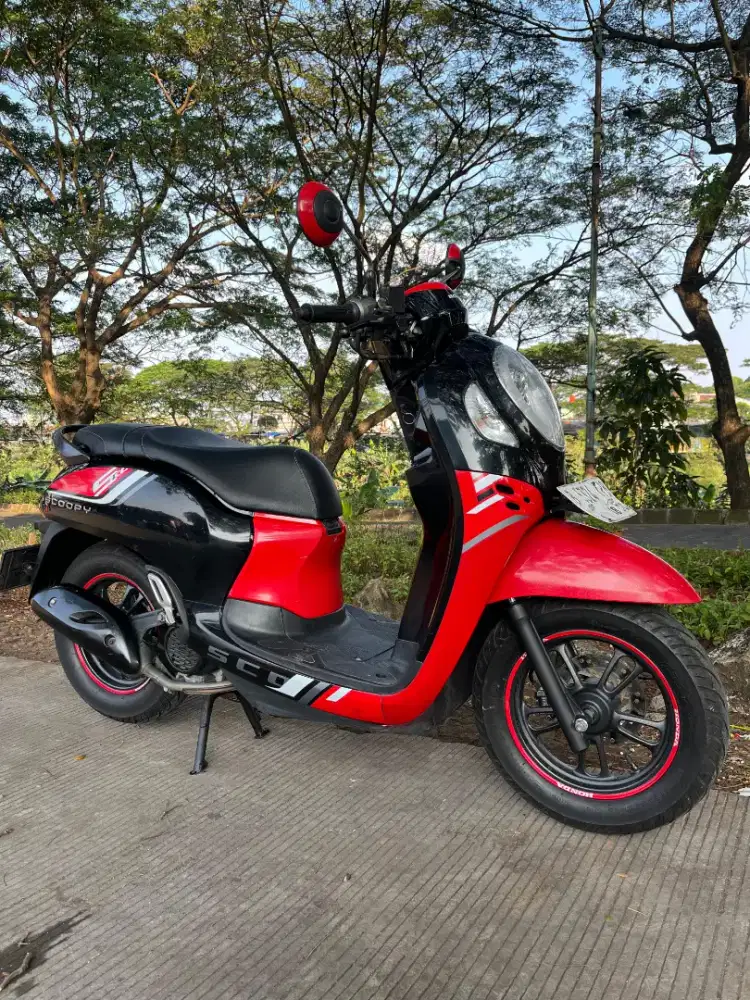 SCOOPY TAHUN 2023 SS LENGKAP SIAP PAKEK MOTOR