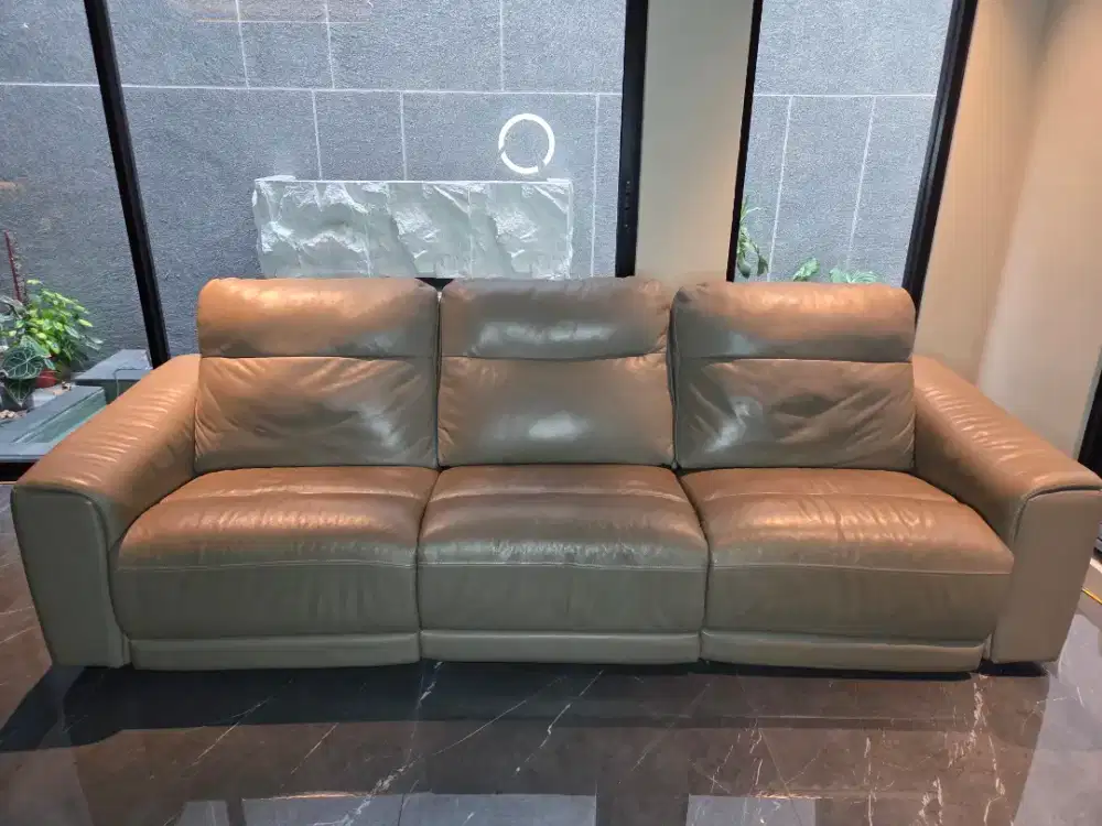 Sofa Cellini Recliner 3seater 100% leather