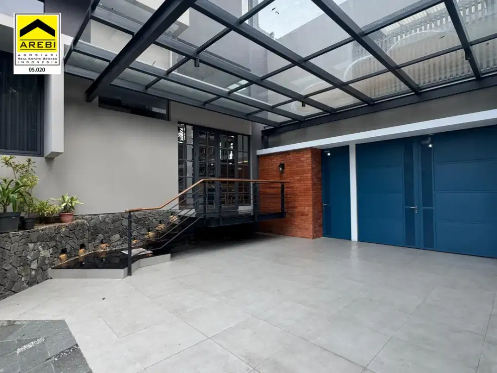 Rumah Mewah di Bukit Permai Golf Bandung dengan Full Furnish dan Halaman Luas
