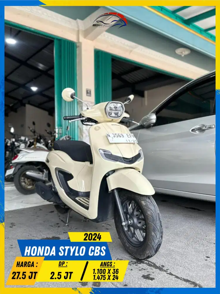 HONDA STYLO CBS 2024 LIKE NEW MASZEEHH HIKMAH MOTOR KEPUH MALANG
