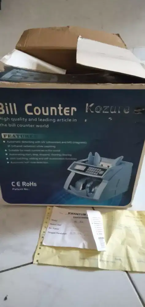Mesin hitung uang kozure MC 900