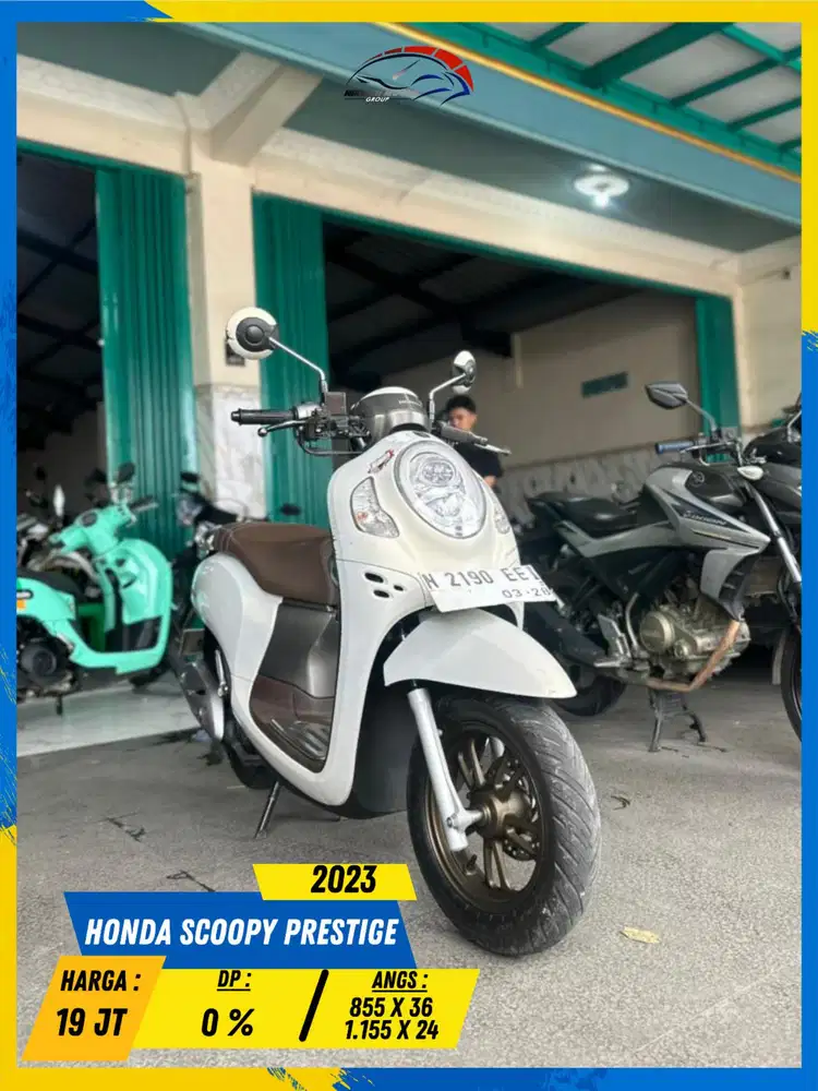HONDA SCOOPY PRESTIGE 2023 MANTAP MASZEHH HIKMAH MOTOR KEPUH MALANG