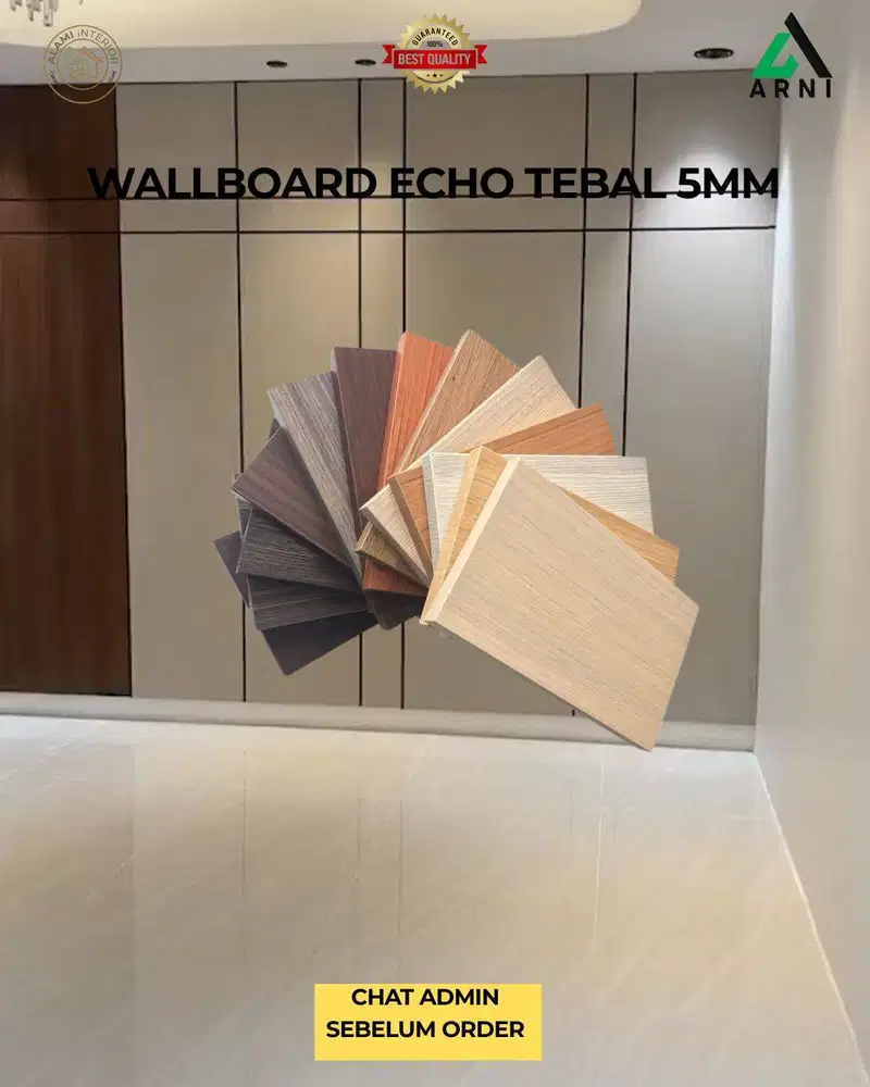 Wallboard Echo/Tebal 5mm/Dekorasi dinding