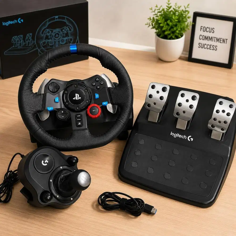 Logitech G29 steering dan persneling