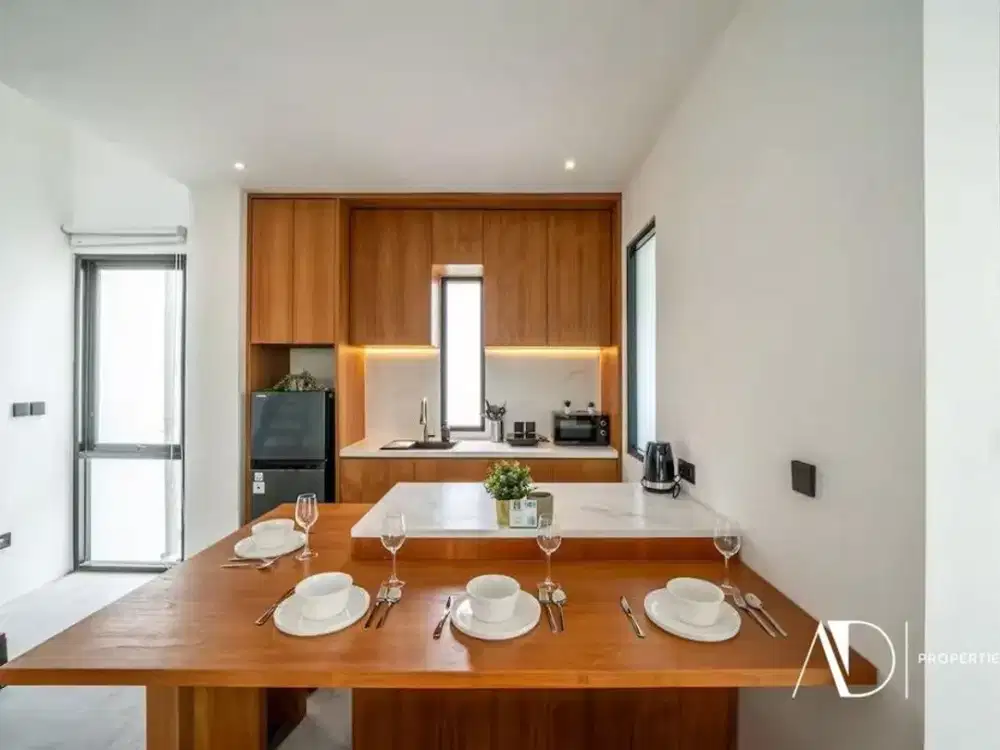 FREEHOLD | MODERN 3-BEDROOM VILLA WITH ROOFTOP RICE FIELD VIEWS - CANGGU - Thumbnail 6