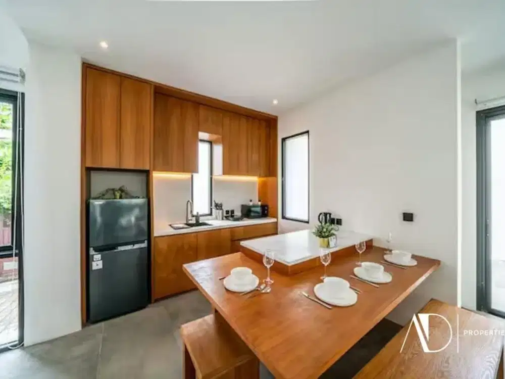 FREEHOLD | MODERN 3-BEDROOM VILLA WITH ROOFTOP RICE FIELD VIEWS - CANGGU - Thumbnail 7