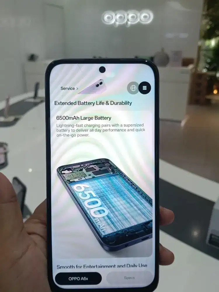 Hp oppo a6x new