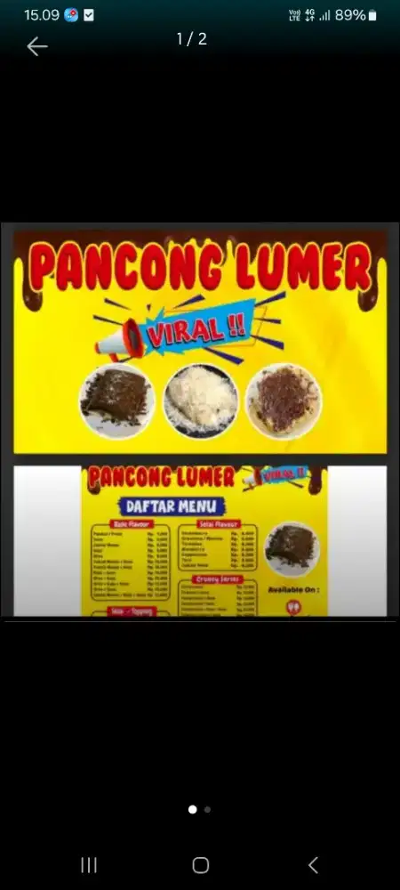 Loker pancong lumer