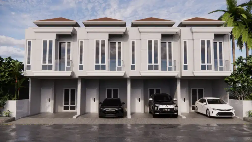 Rumah baru 2 lantai dekat jln raya A.Yani Jakarta Timur