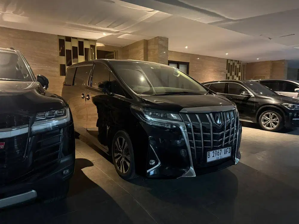 Toyota Alphard G ATPM 2020 Black Hitam 2019 2021 Alphard G ATPM